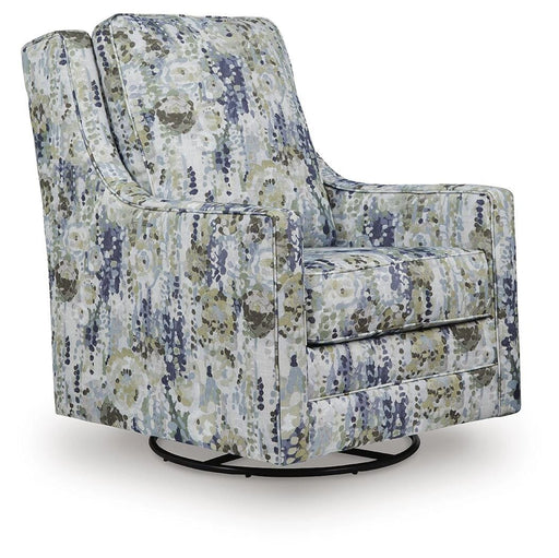 Sillón acentuado giratorio y reclinable Dustinford