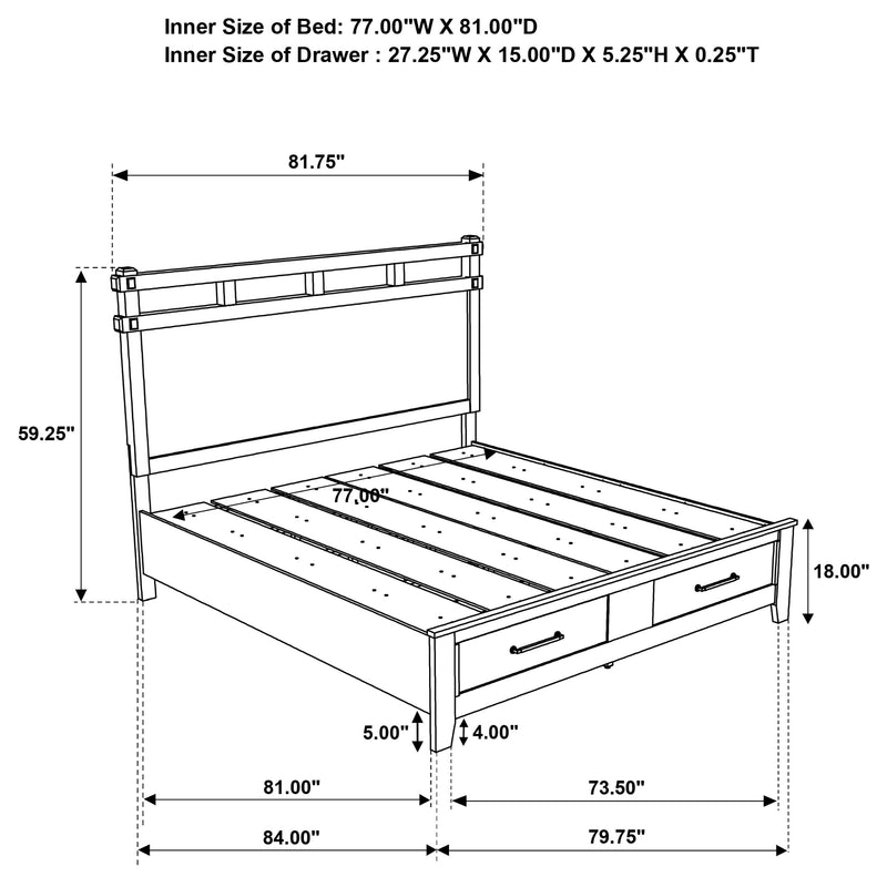 Juego de dormitorio Hazlewood