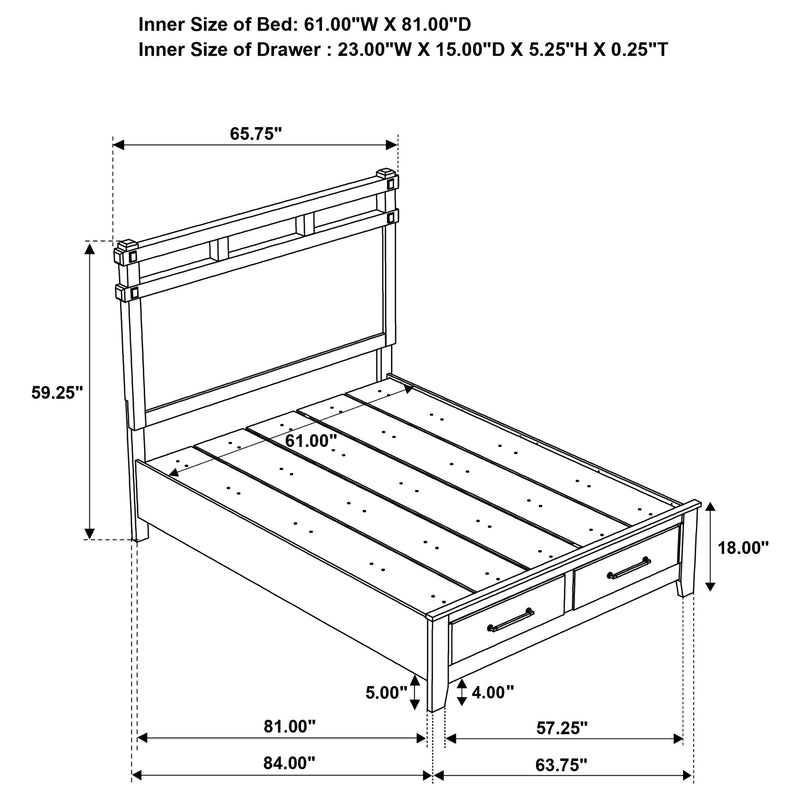 Juego de dormitorio Hazlewood