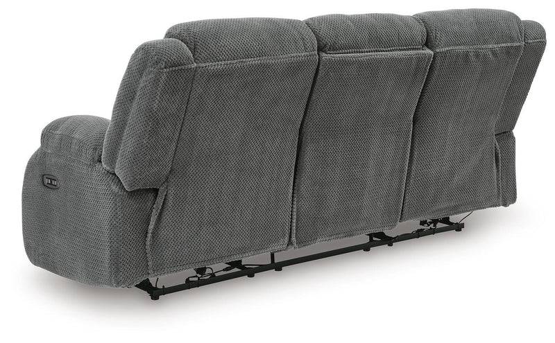 Sofá Reclinable Eléctrico Observation con Mesa Abatible