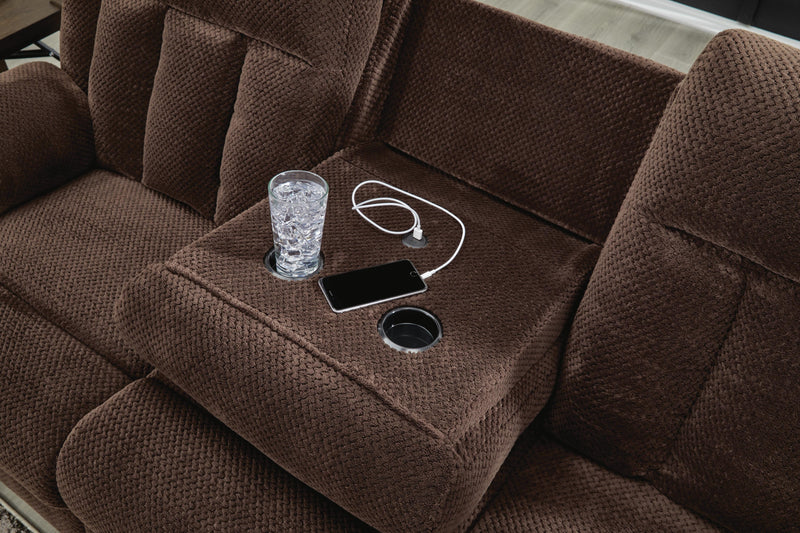 Sofá Reclinable Eléctrico Observation con Mesa Abatible
