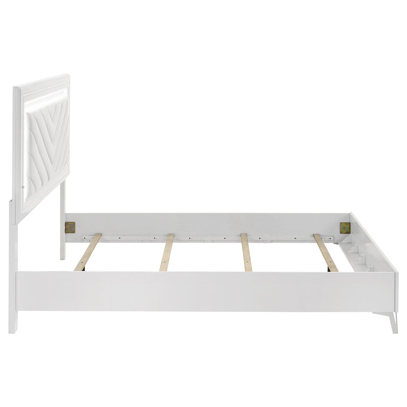 Cama con cabecero Cassia con iluminación LED