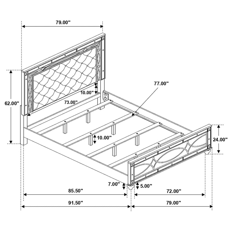 Juego de dormitorio Gunnison