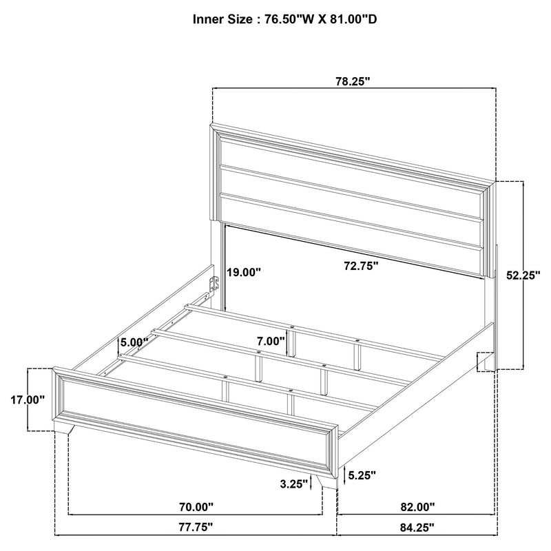 Juego de dormitorio Wright