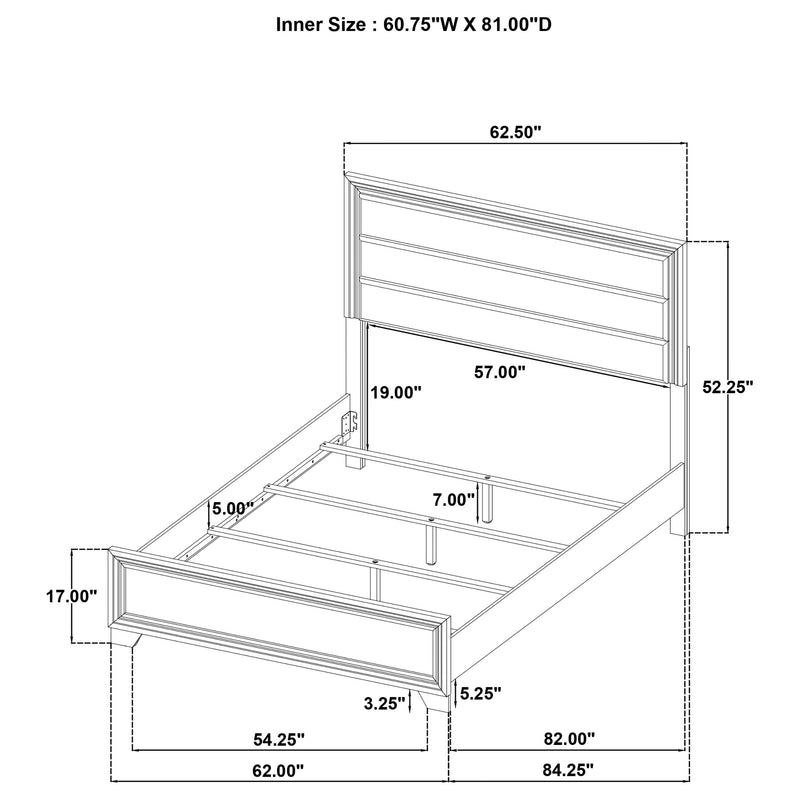 Juego de dormitorio Wright