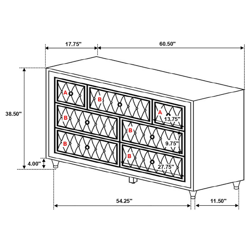 Juego de dormitorio Antonella