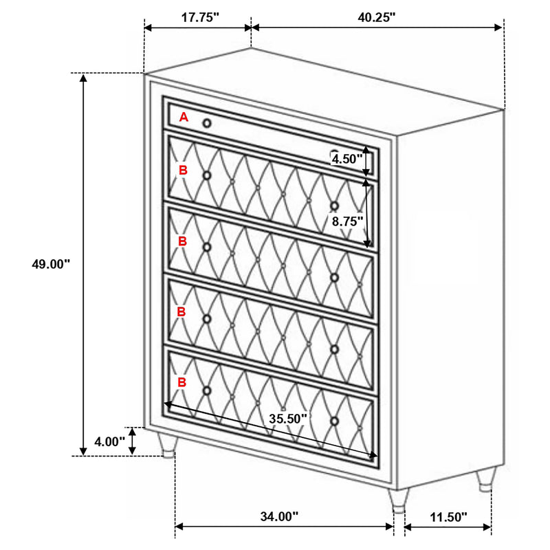 Juego de dormitorio Antonella