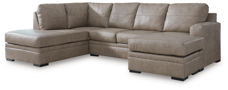 Sofá seccional Amuleto con chaise longue