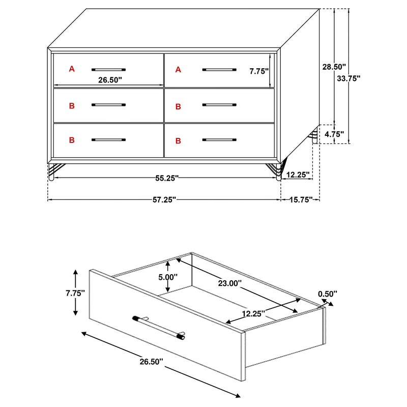 Juego de dormitorio Lucía