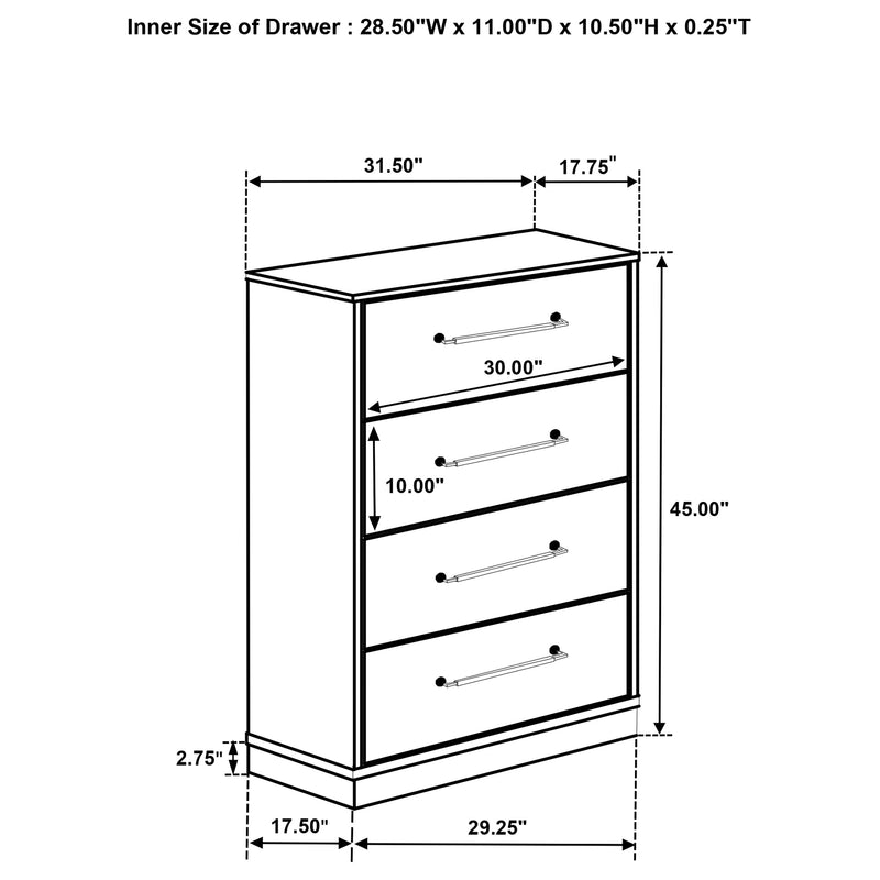 Juego de dormitorio Fenwick