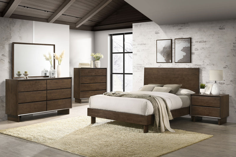 Cama con Plataforma Glenwood Panel