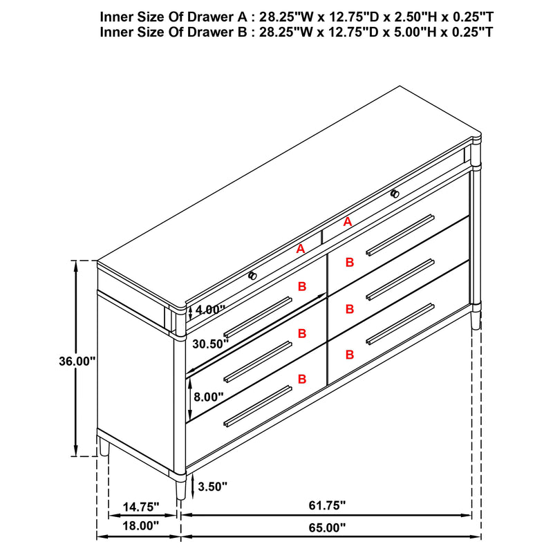 Juego de dormitorio Gracemont