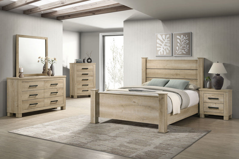 Cama con paneles Oakglen