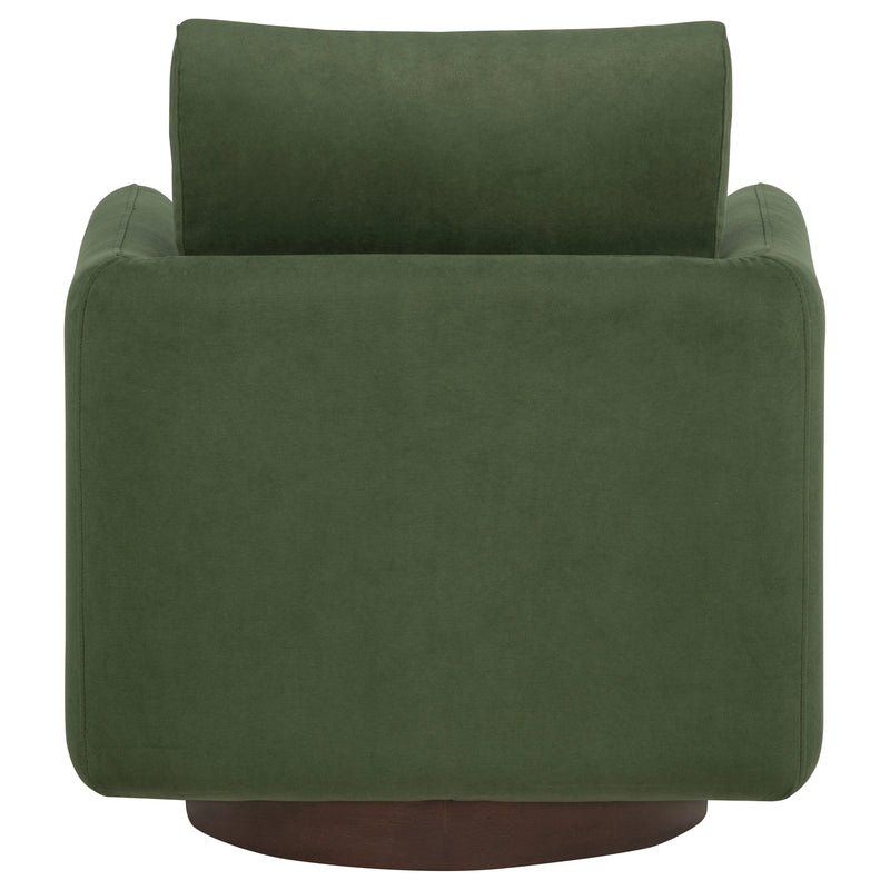 Iris Upholstered Swivel Accent Chair