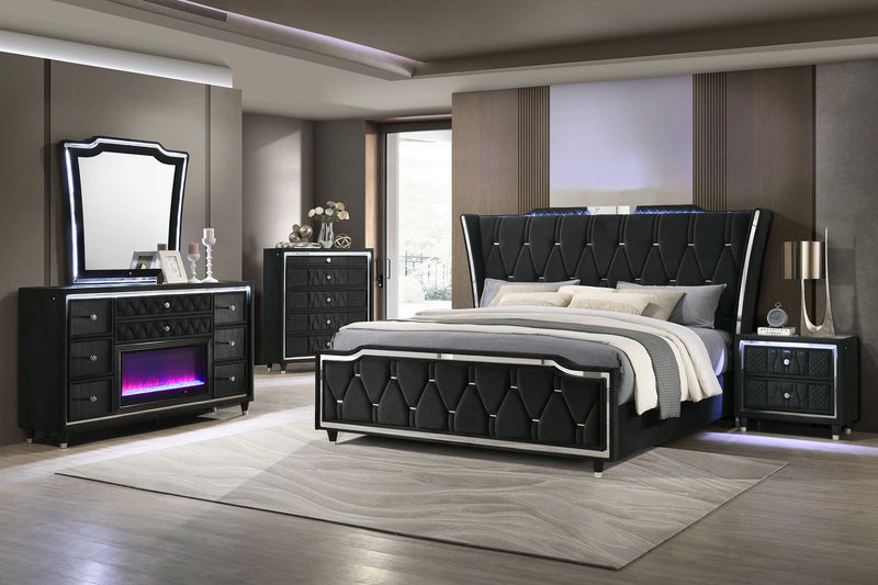 Lorient LED Flame Box Dresser