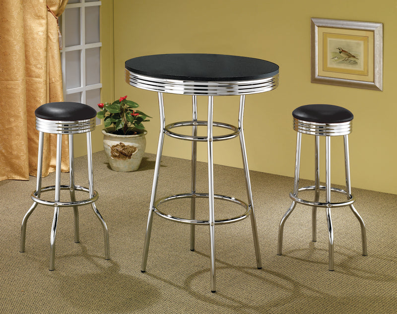 Retro Bar Table Set