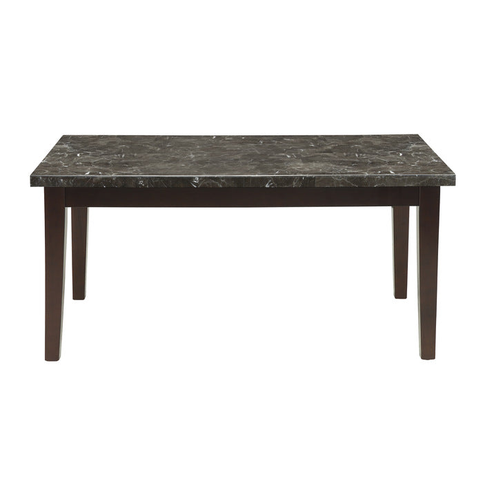 Mesa de comedor Decatur, cubierta de mármol