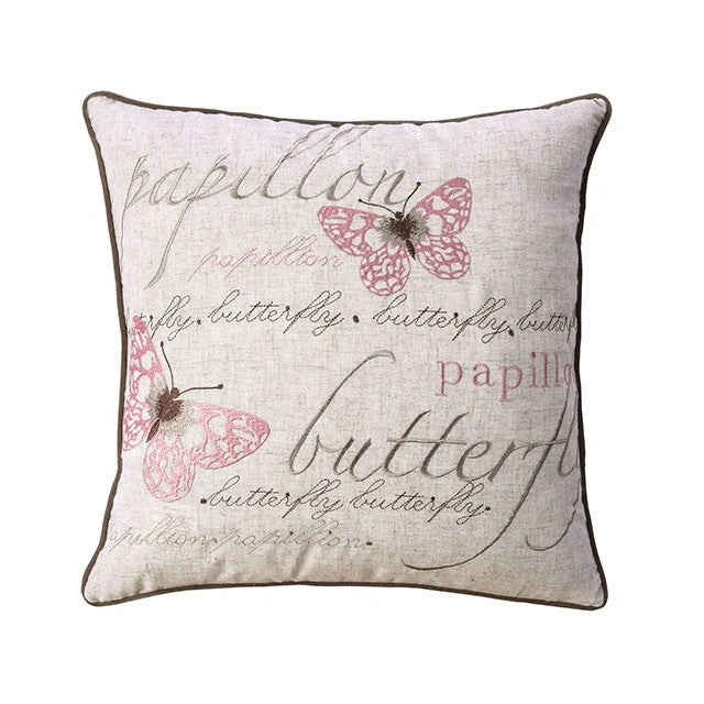 Almohada Elsa Natural de 20" X 20", Natural (2/CAJA)