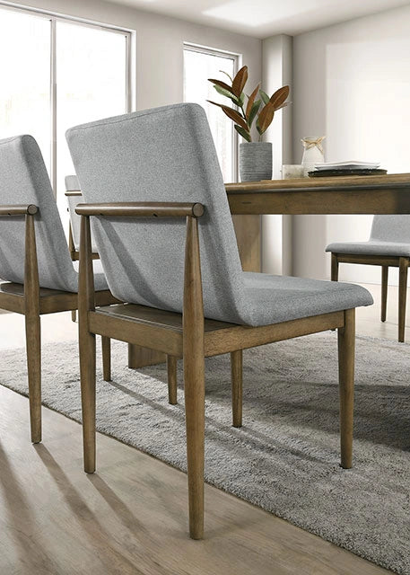 Silla auxiliar ST GALLEN (2/CTN), Tono natural/Gris claro