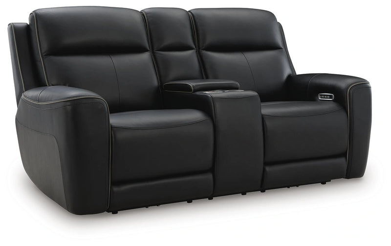 Seccional reclinable doble 5Z-Comfort con consola
