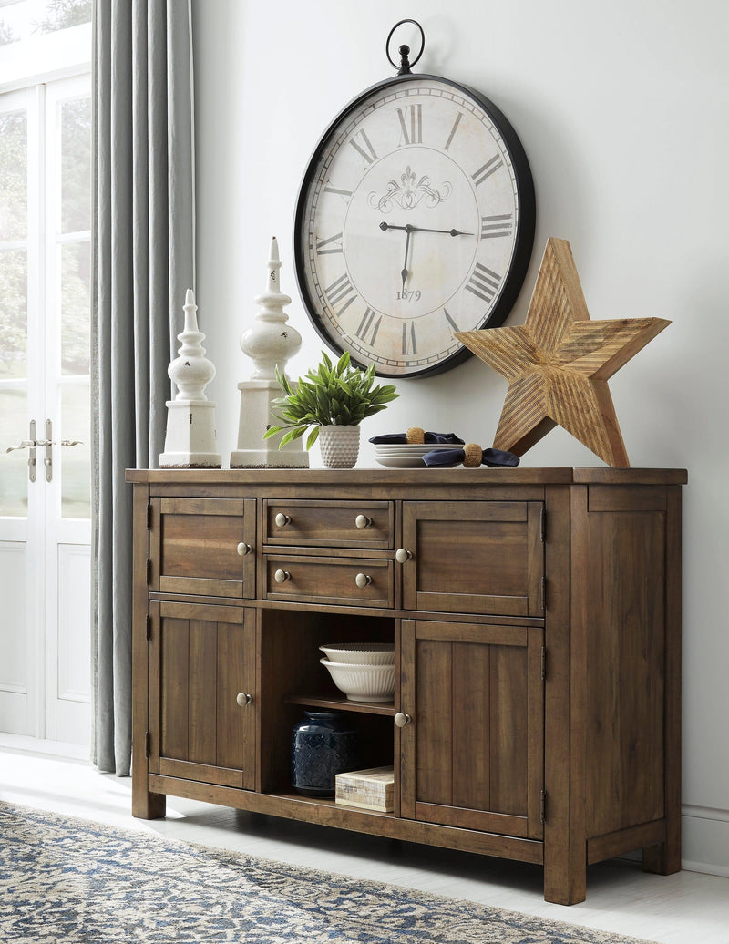 طقم طاولة طعام Moriville مرتفع Counter Height