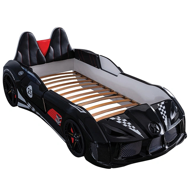 Pista Cama Blanca, Roja, Negra y Azul