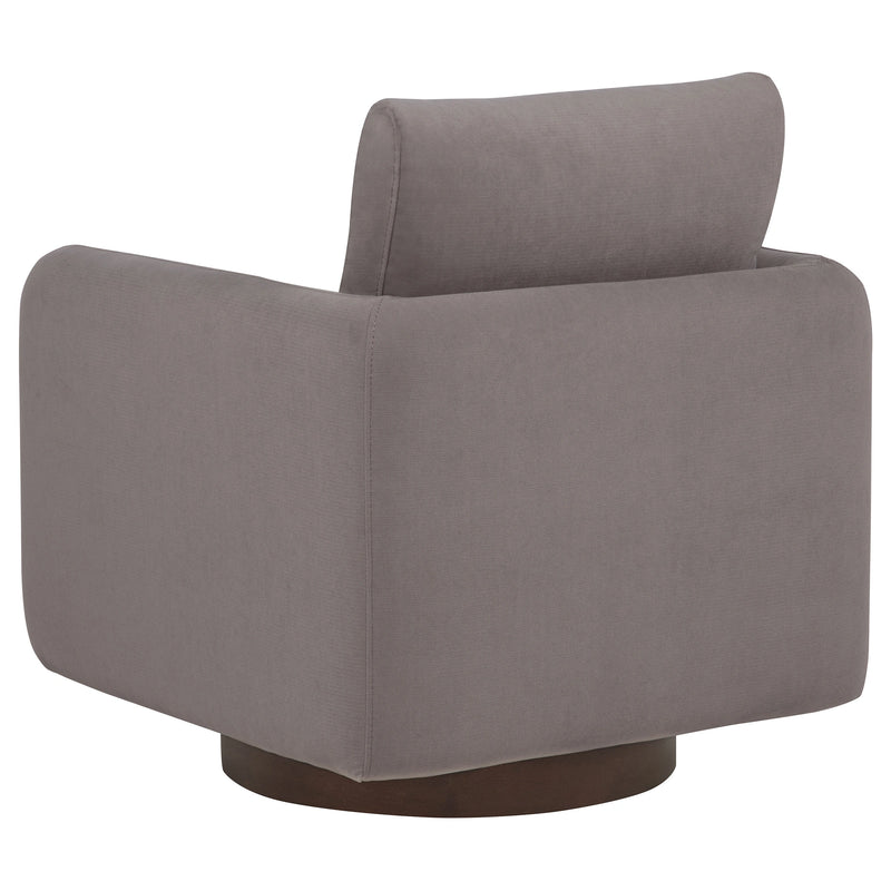 Iris Upholstered Swivel Accent Chair