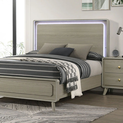 Rainier Queen Bedroom Set Gray