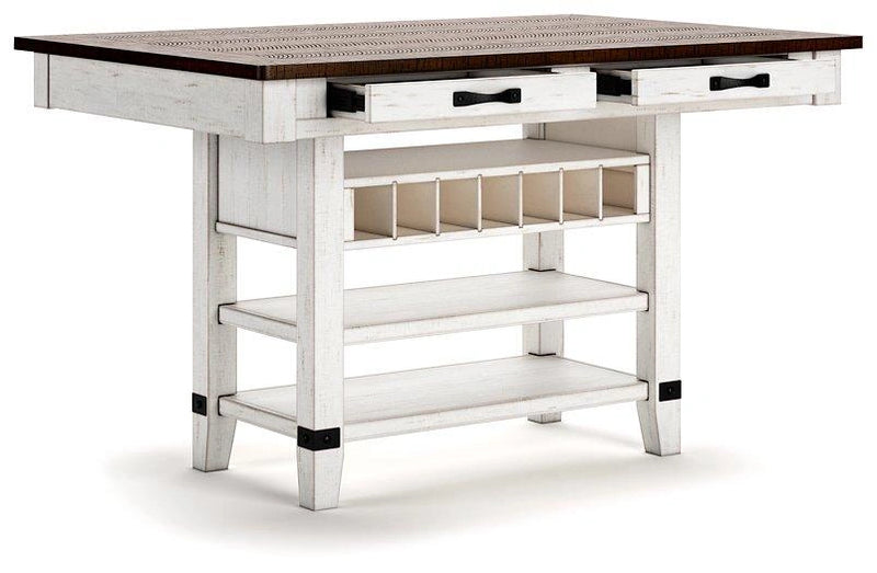 Mesa de comedor de altura de mostrador Valebeck