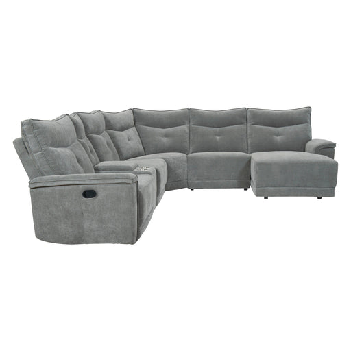 Tesoro 6-piece Modular Reclining Sectional With Right Chaise