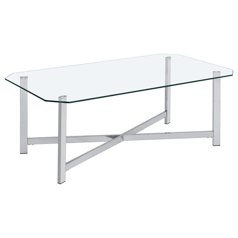 Cronin Glass Top Coffee Table Set