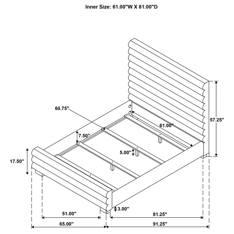 Cama Patricia Panel
