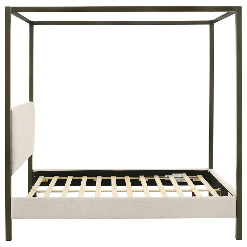 Cama de plataforma con dosel Monroe