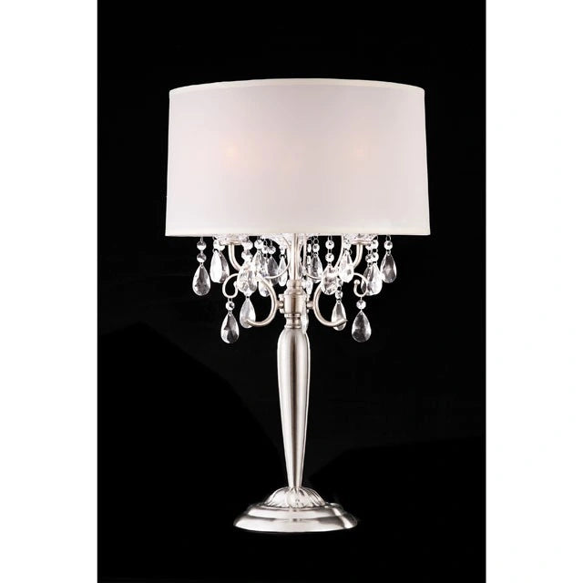 Lámpara de mesa SOPHY, cristal colgante