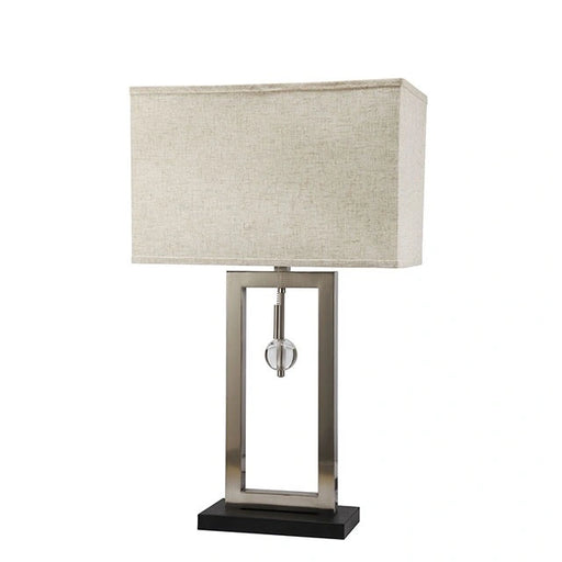 Lámpara de mesa Terri Silver de 9.5" de altura