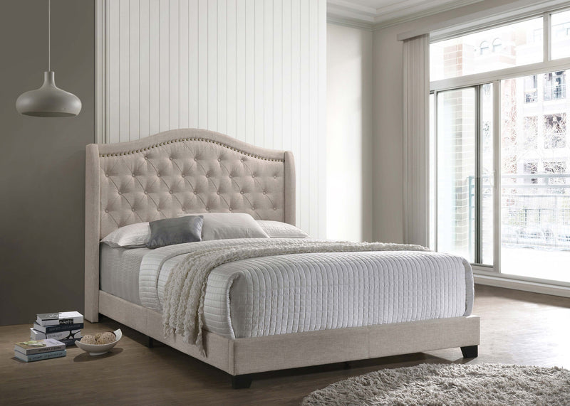 Cama Sonoma con cabecera de alas