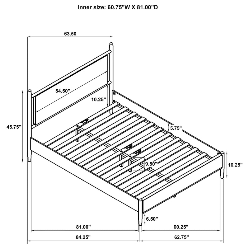 Cama con Plataforma Mason Panel