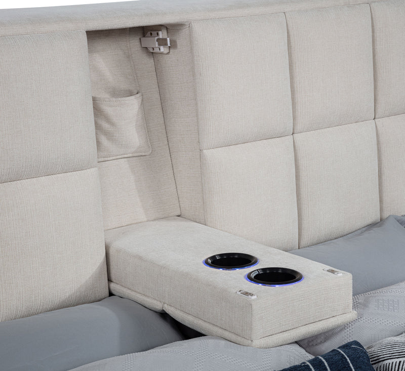 Cama Plataforma Dreux Panel