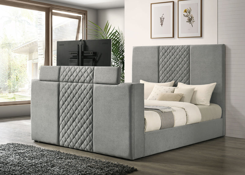 Cama con TV de panel Tara