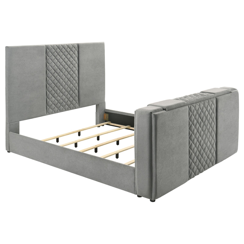 Cama con TV de panel Tara