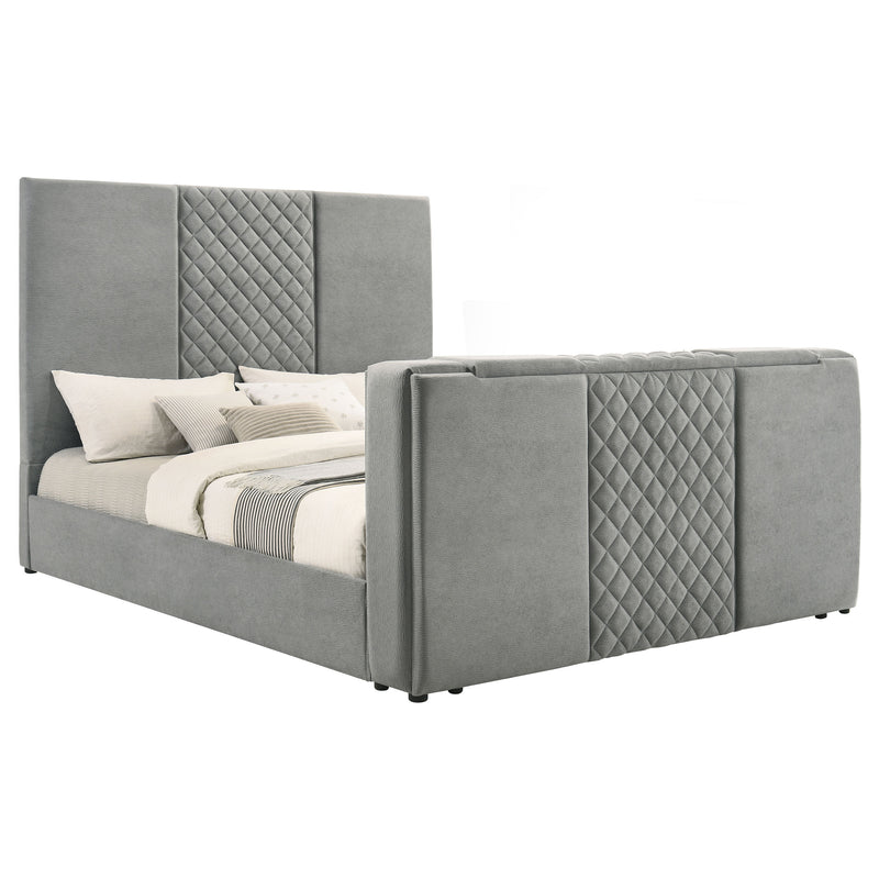 Cama con TV de panel Tara