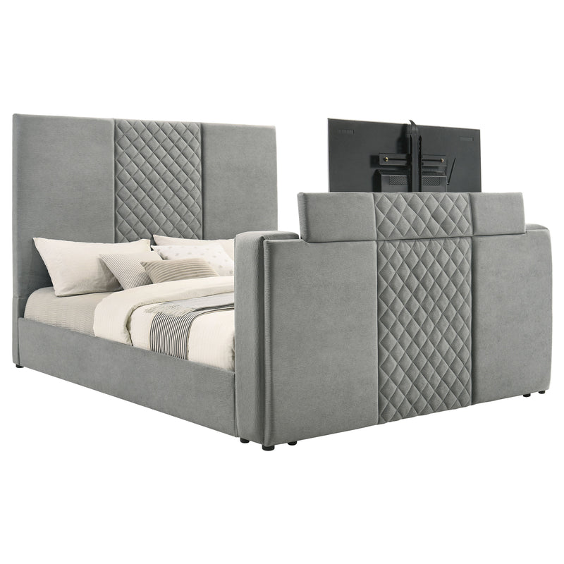 Cama con TV de panel Tara
