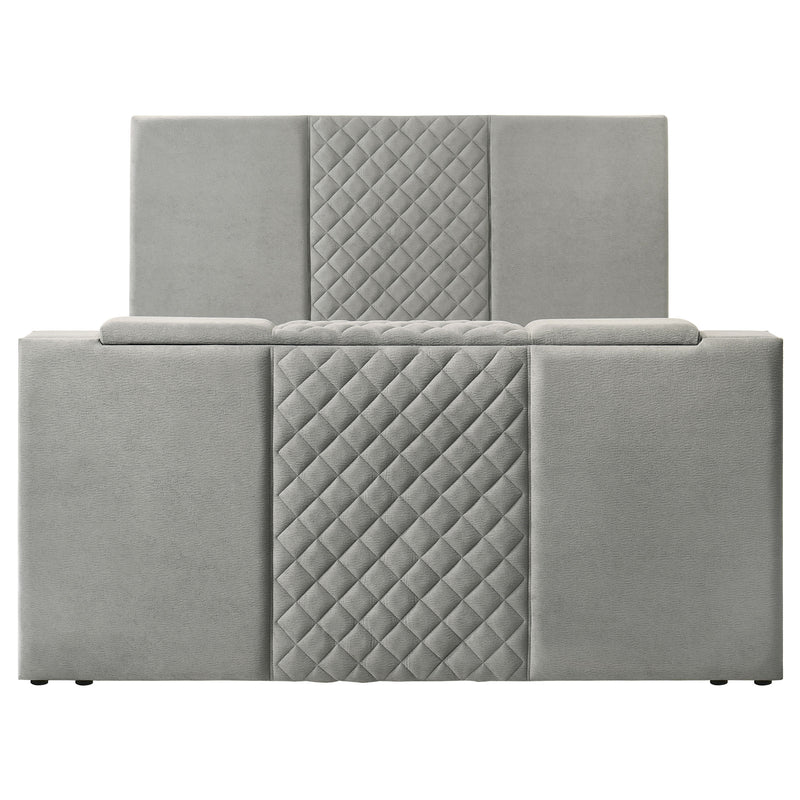 Cama con TV de panel Tara