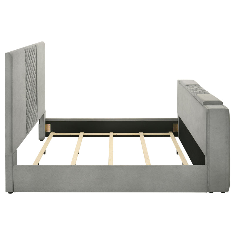 Cama con TV de panel Tara