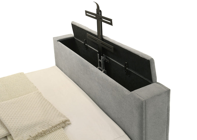 Cama con TV de panel Tara