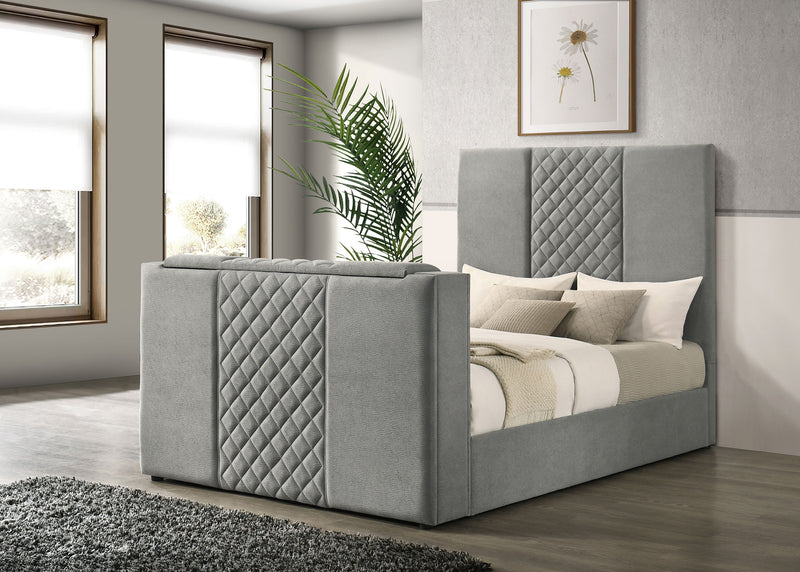 Cama con TV de panel Tara