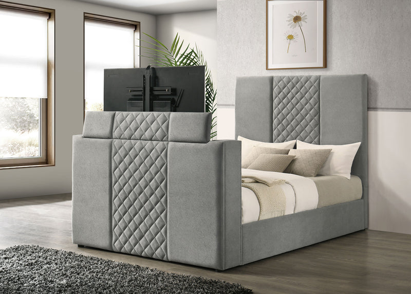 Cama con TV de panel Tara