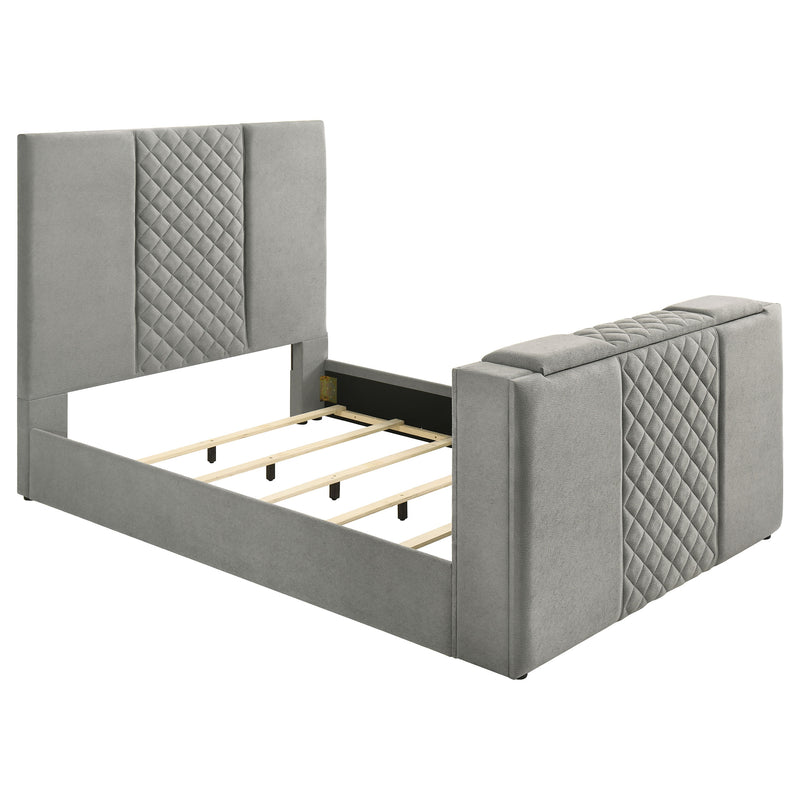 Cama con TV de panel Tara