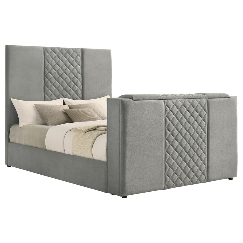 Cama con TV de panel Tara