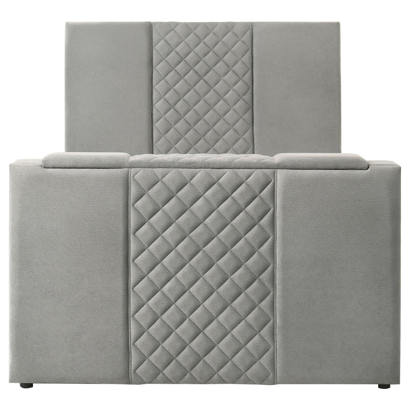 Cama con TV de panel Tara